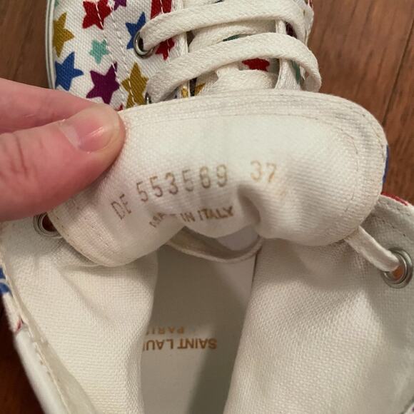 Saint Laurent Star Sneakers - Picture 9 of 10